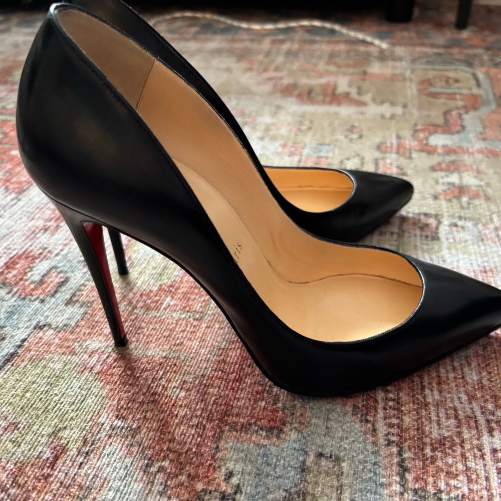 Christian Louboutin Black Stiletto Heels